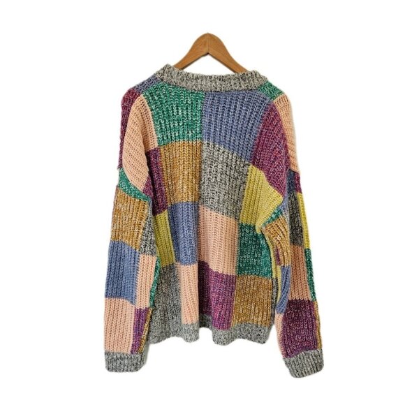 Sundance Multicolor Patchwork Cardigan - Picture 7 of 13